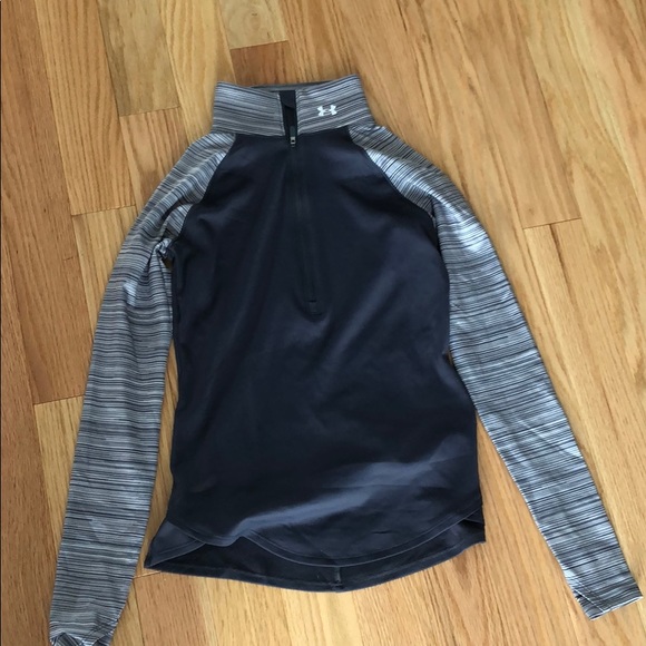 Small UA Running Qualifier 1/2 Zip Jacket Shirt - Picture 1 of 4